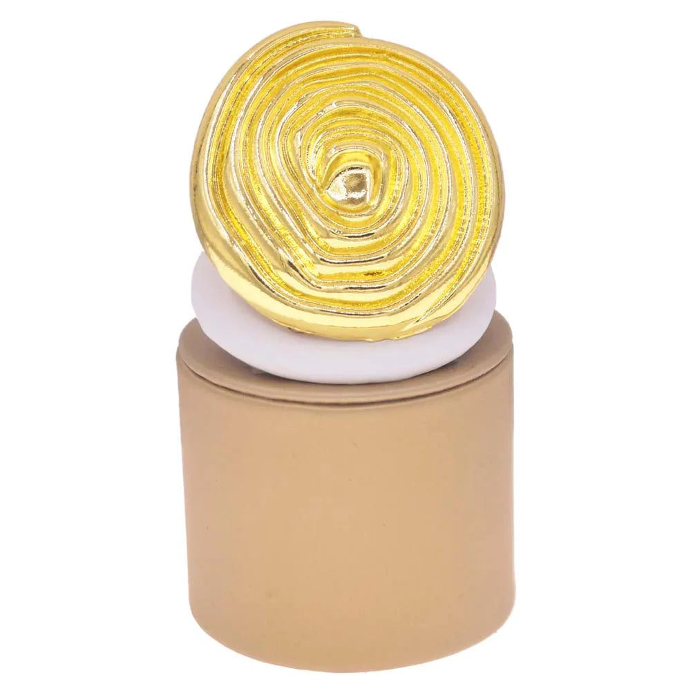 Bold Gold-Plated Ring Set for Women – Assorted Statement Elements & Shapes