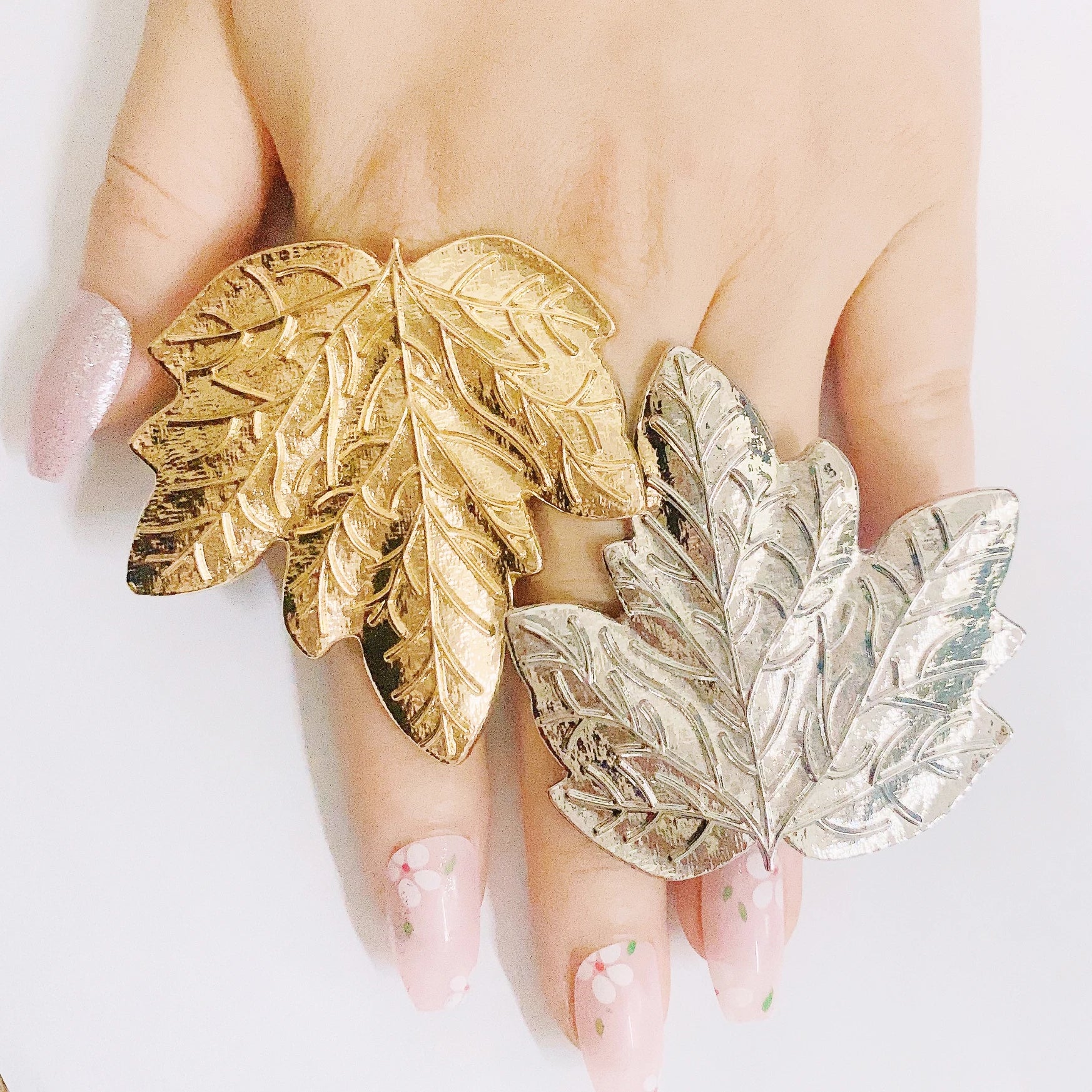 Bold Gold-Plated Ring Set for Women – Assorted Statement Elements & Shapes