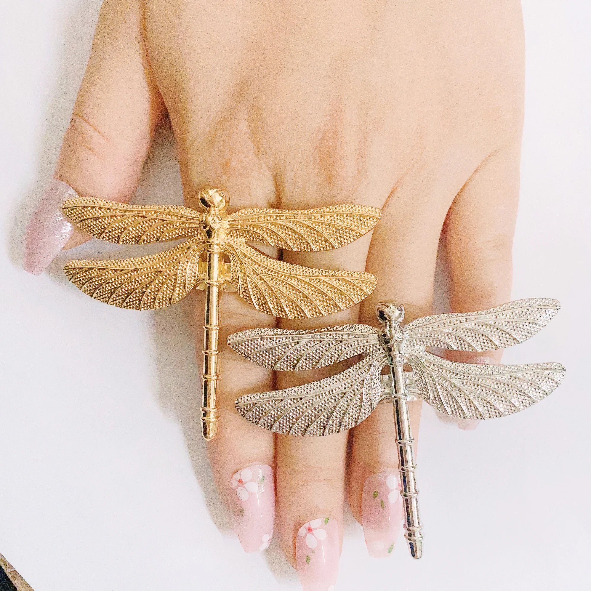 Bold Gold-Plated Ring Set for Women – Assorted Statement Elements & Shapes