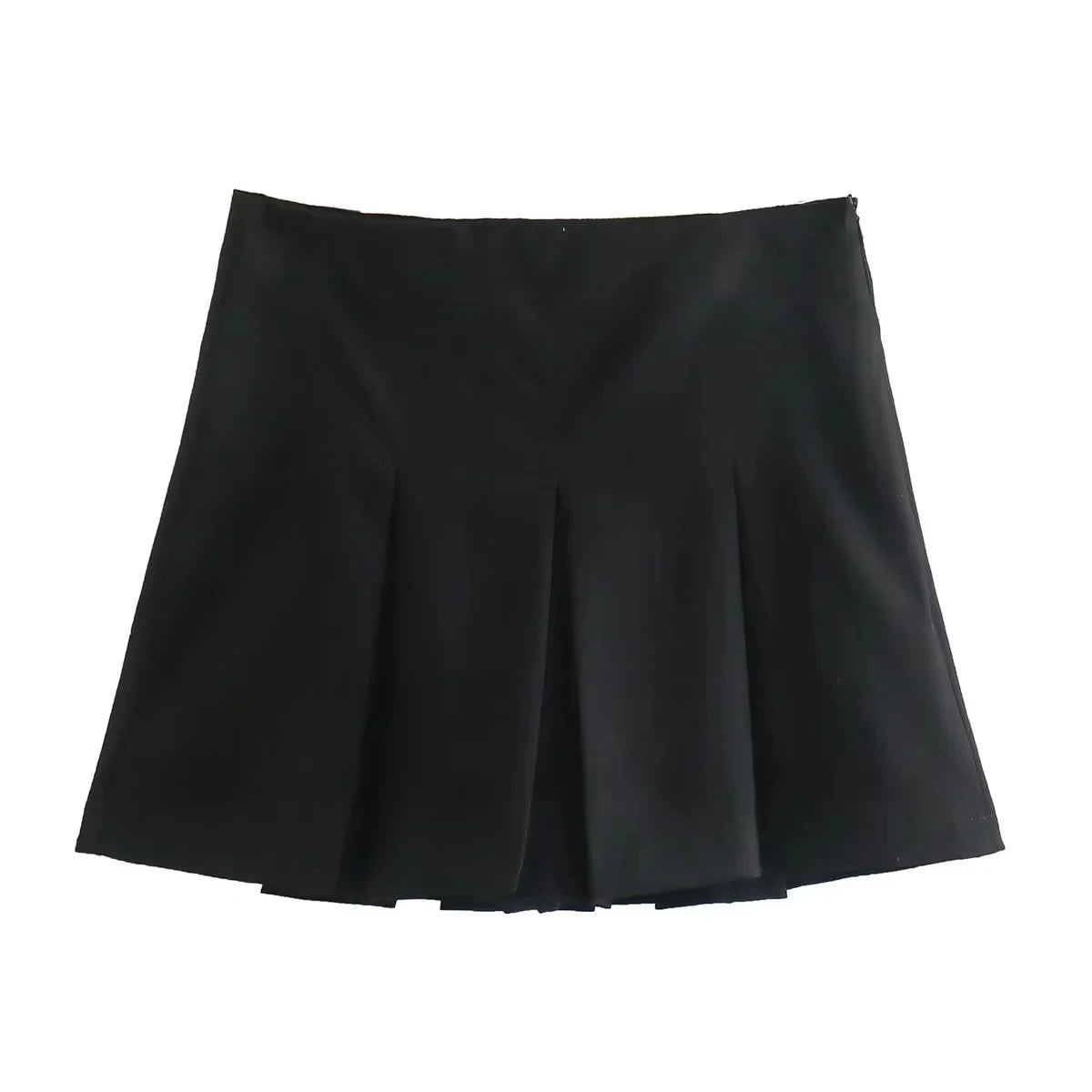 Tiered Ruffle Mini Skirt – Women’s High Waist Pleated Summer Style