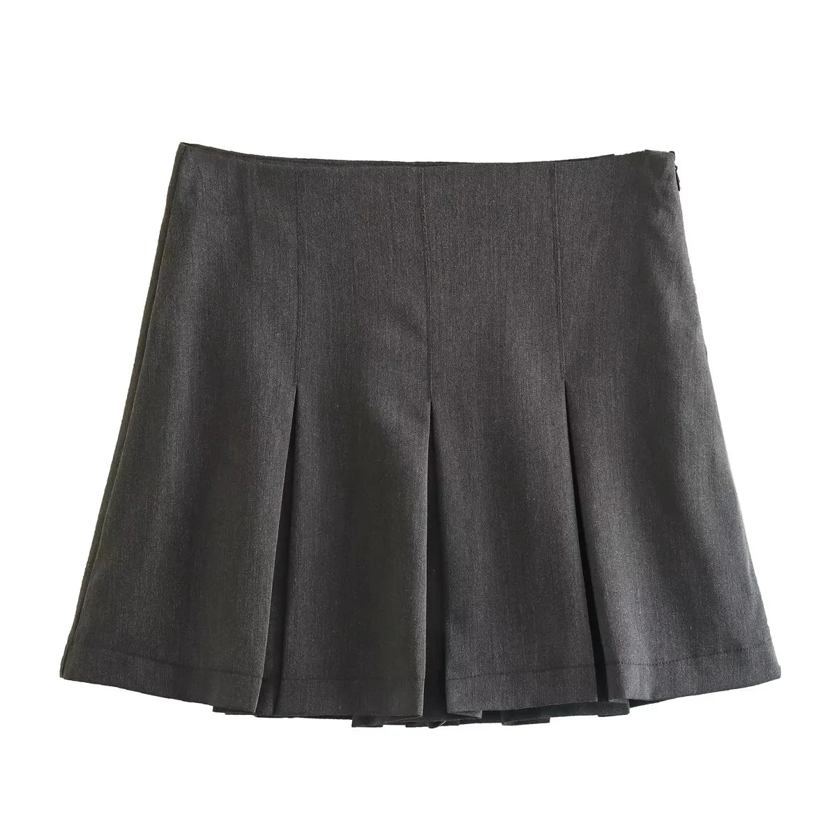 Tiered Ruffle Mini Skirt – Women’s High Waist Pleated Summer Style