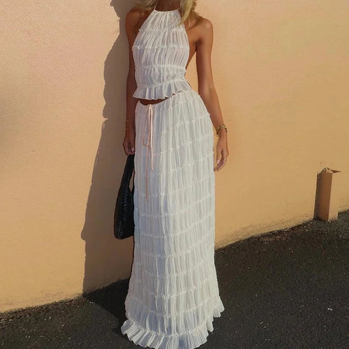 Boho Backless 2-Piece Set – Free-Spirited & Flirty