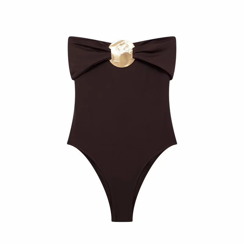 Extreme Off-Shoulder Bodysuit for Women – Sexy Black Slim Fit Bodywear