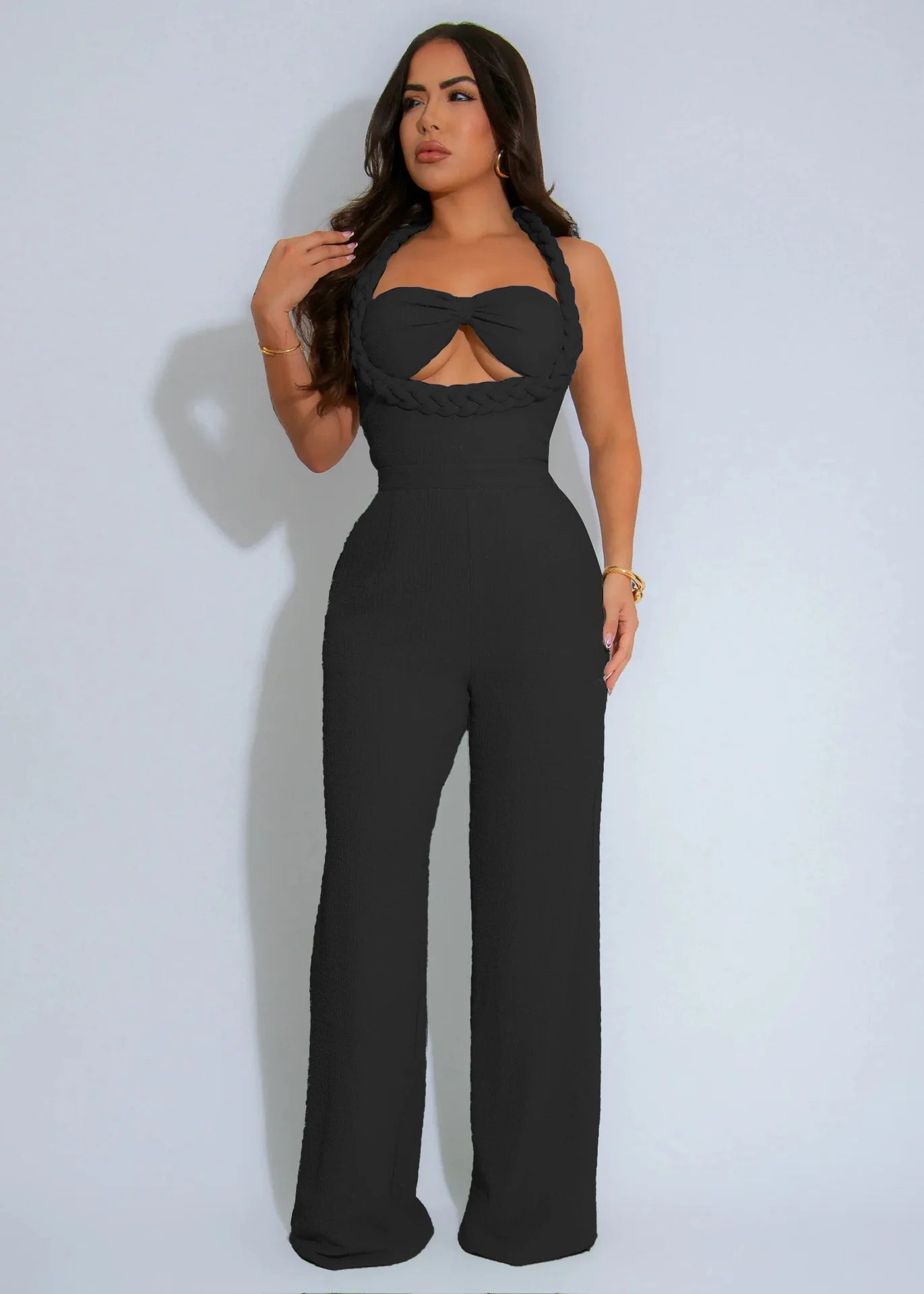 Sister Star Women's Fashion High Waist Thin Design Weaving Style