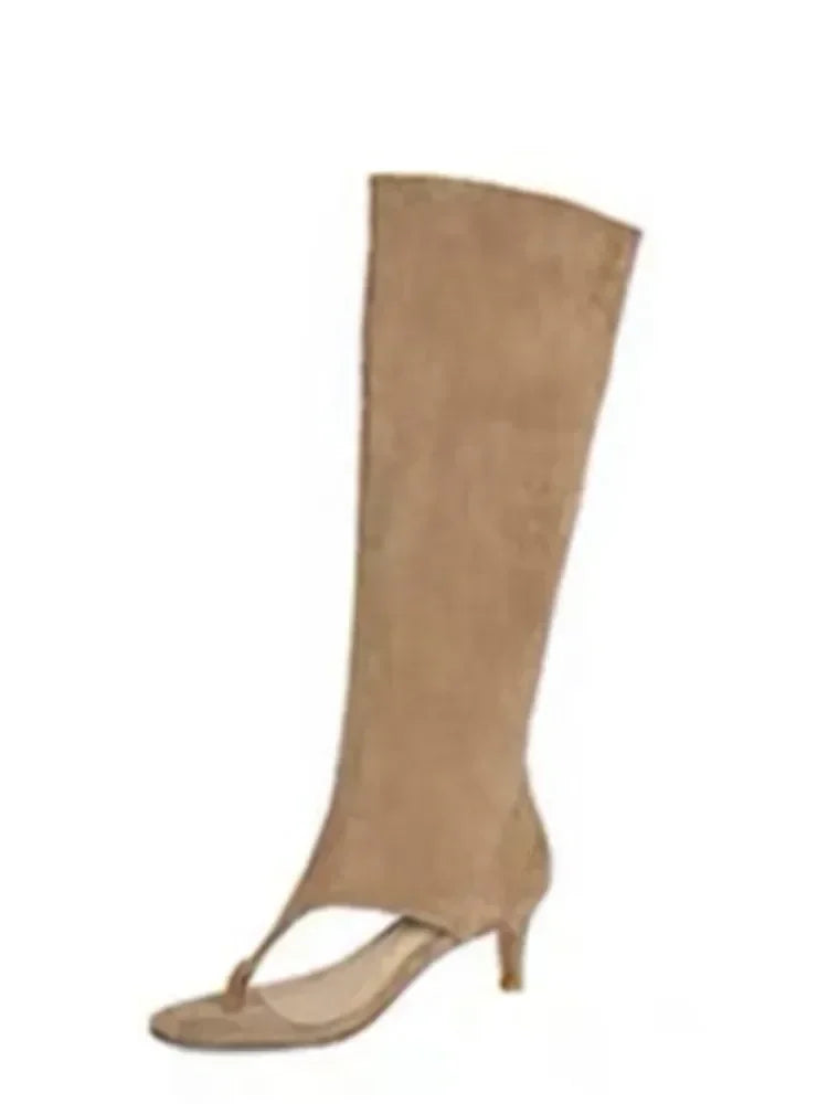 Fish Mouth Clip Toe Mid Boots – Where Bold Meets Chic