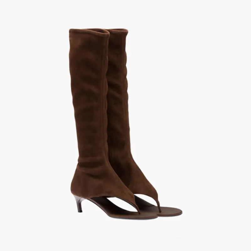 Fish Mouth Clip Toe Mid Boots – Where Bold Meets Chic