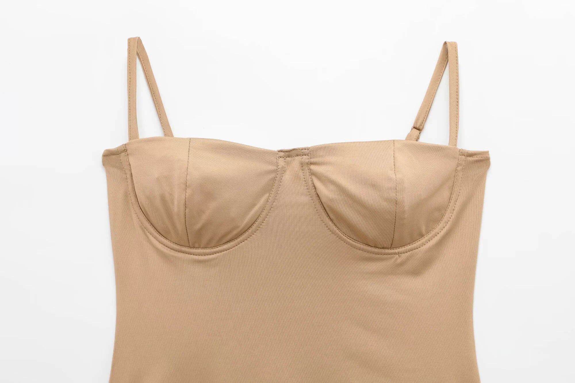 Girl Chest Cushion Camisole Jumpsuit – Sexy Tight-Fit Trendy Women’s Outfit