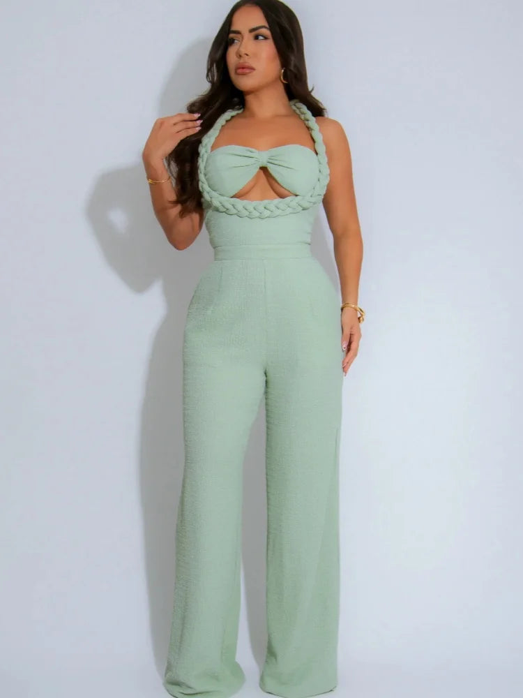 Sister Star Women's Fashion High Waist Thin Design Weaving Style